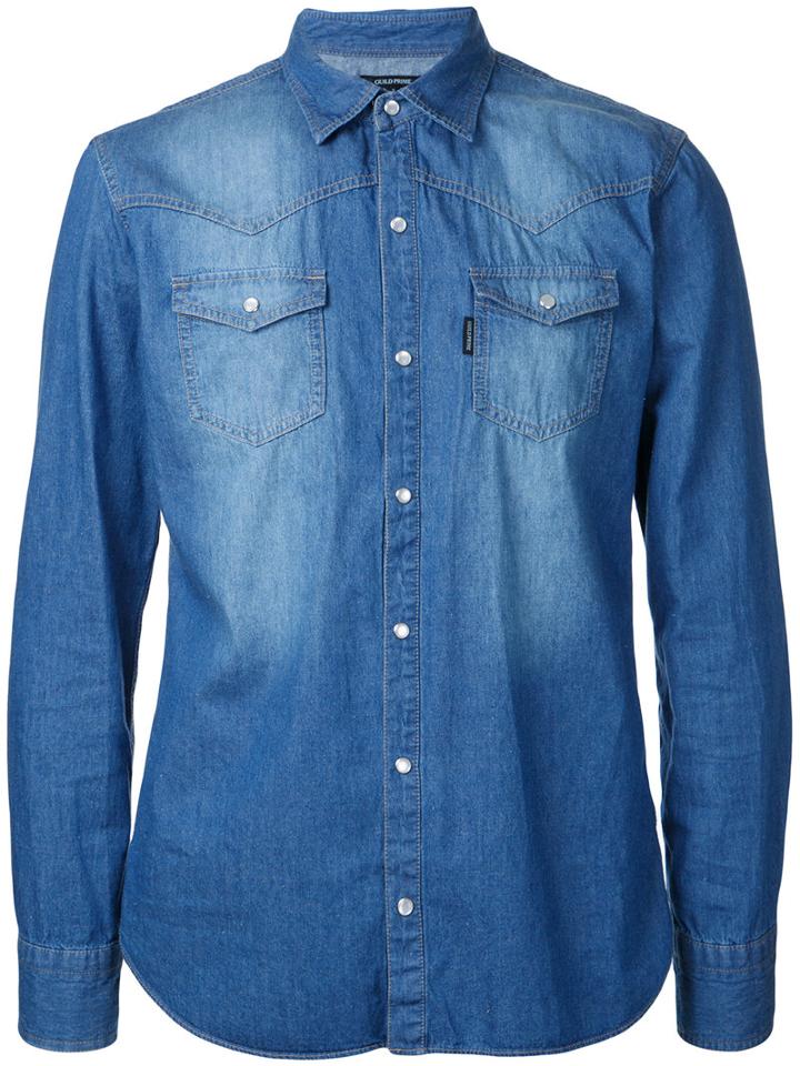 Guild Prime Denim Shirt, Men's, Size: 3, Blue, Cotton