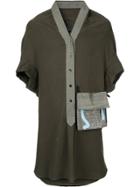 Bernhard Willhelm Oversized Patch Pocket Shirt - Green