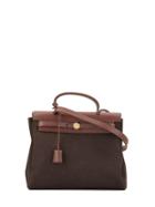 Hermès Pre-owned Her Bag Pm 2 In 1 2way Bag - Brown