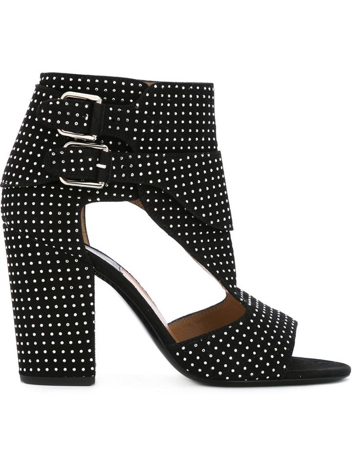 Laurence Dacade Studded Cut-out Sandals