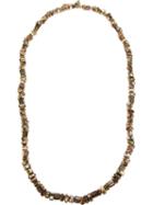 Rodrigo Otazu Long Crystal Bead Necklace, Women's, Metallic