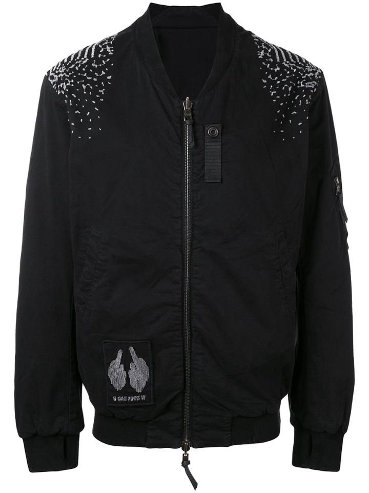 11 By Boris Bidjan Saberi Bomber Jacket - Black