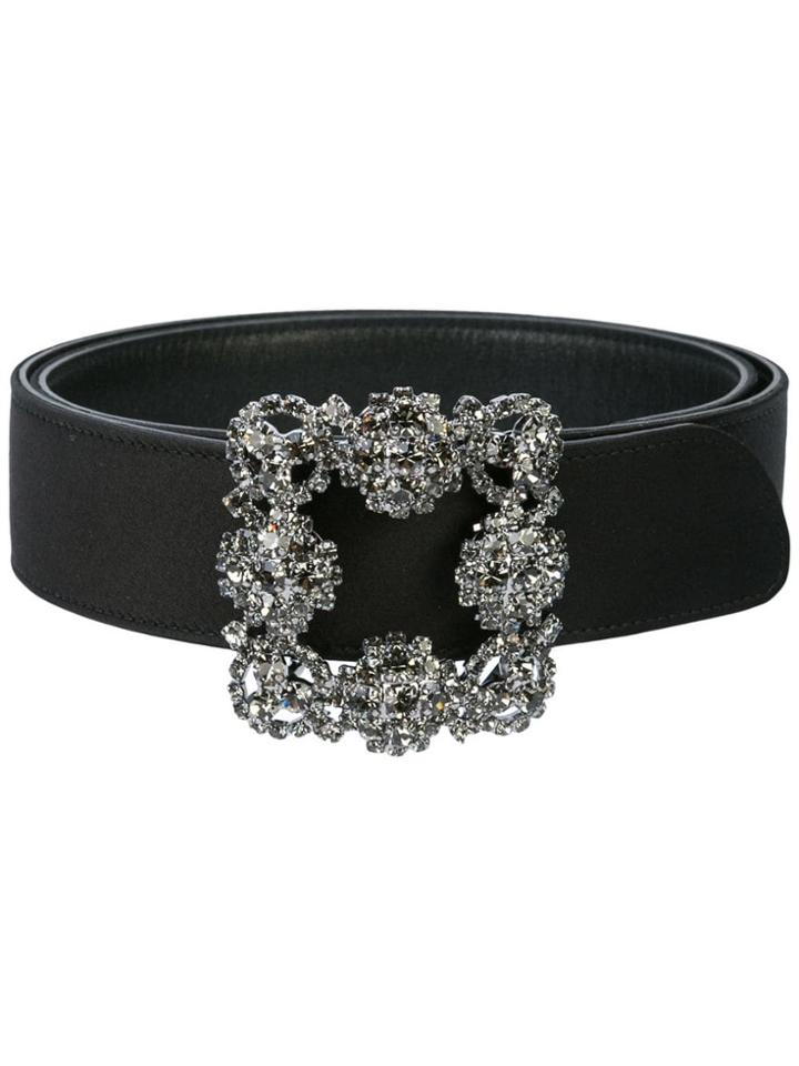 Manolo Blahnik Hangi Belt - Black
