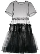 Molly Goddard Tang Dress, Women's, Size: 8, Black, Nylon