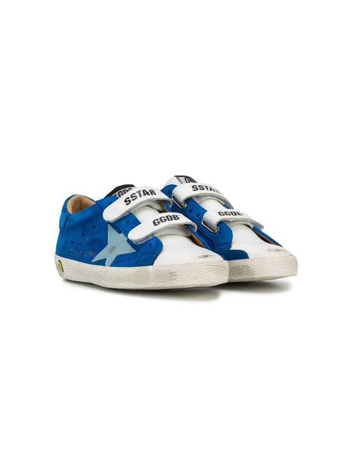 Golden Goose Deluxe Brand Kids Old School Sneakers - Blue
