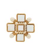 Chanel Pre-owned Geometric Brooch - Gold