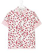 Stella Mccartney Kids Teen Ladybird Print Shirt - White