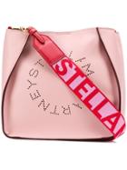 Stella Mccartney Stella Logo Crossbody Bag - Pink