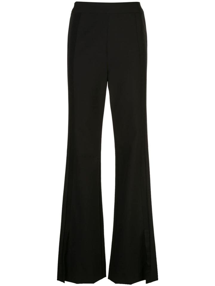 Josie Natori Front Slit Trousers - Black