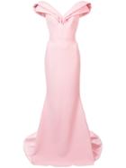 Christian Siriano Off The Shoulder Sweetheart Gown - Pink