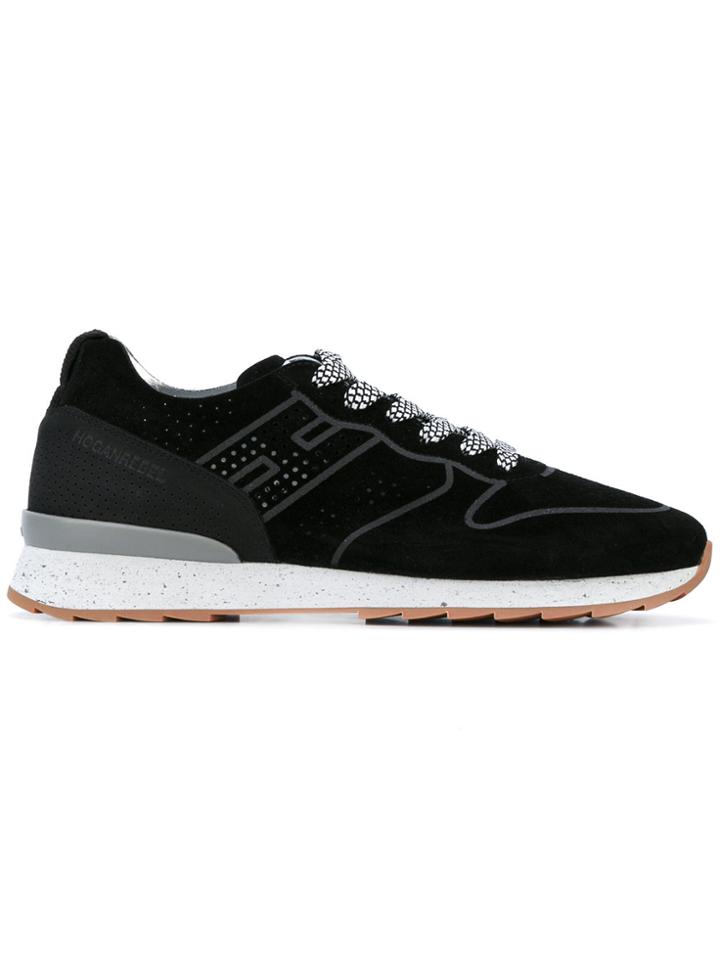 Hogan Rebel Lace-up Sneakers - Black