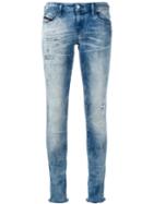 Diesel Skinny Jeans, Women's, Size: 26/32, Blue, Cotton/polyester/spandex/elastane