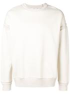 Pringle Of Scotland Long Sleeve Knitted Trim Top - Neutrals