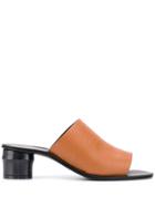Rebecca Minkoff Amanda Block-heel Mules - Brown