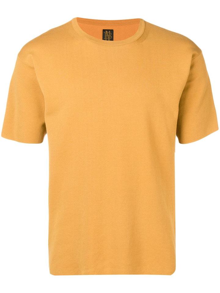 Batoner Crew Neck T-shirt - Yellow
