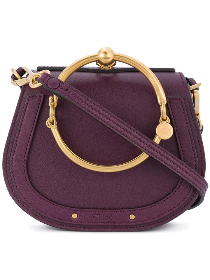 Chloé Nile Cross-body Bag - Pink & Purple