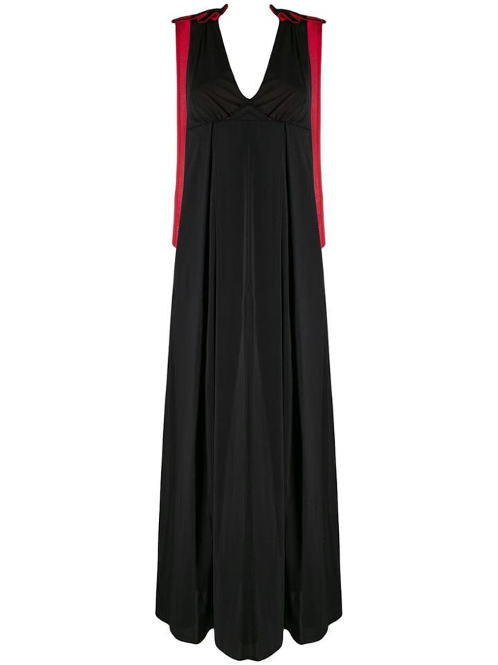 Marc Ellis Ruffle Detail Dress - Black