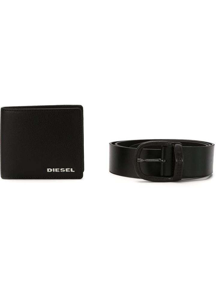 Diesel Wallet And Belt Set