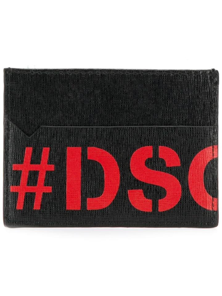 Dsquared2 Hashtag Logo Cardholder - Black