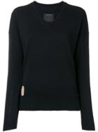 Marc Jacobs V-neck Pullover - Black