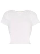 Ambra Maddalena Frankie Sheer T-shirt - White
