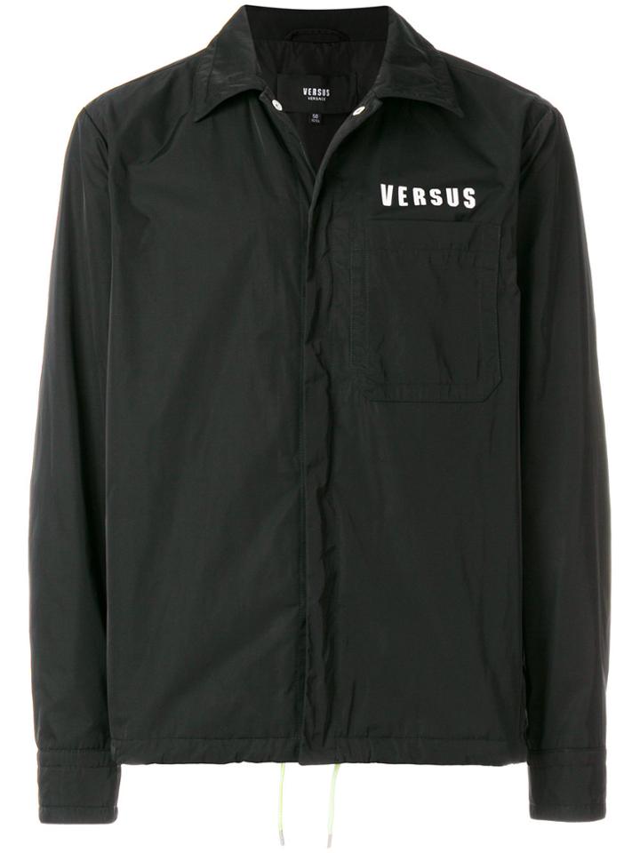 Versus Parachute Shirt Jacket - Black