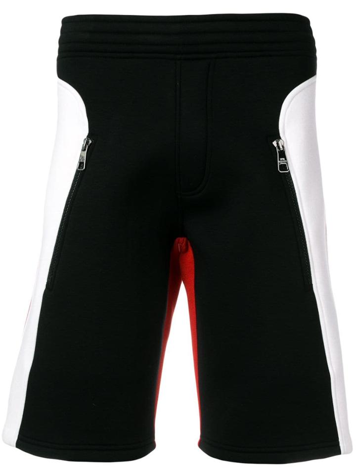 Neil Barrett Colour-block Shorts - Black