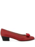 Salvatore Ferragamo Pre-owned Vara Bow Pumps - Red