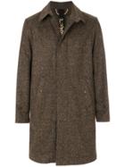 Equipe '70 Concealed Fastening Coat - Brown