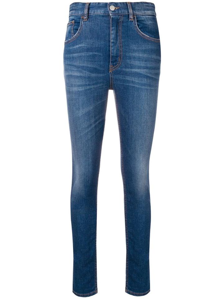 Just Cavalli Mid Rise Skinny Jeans - Blue