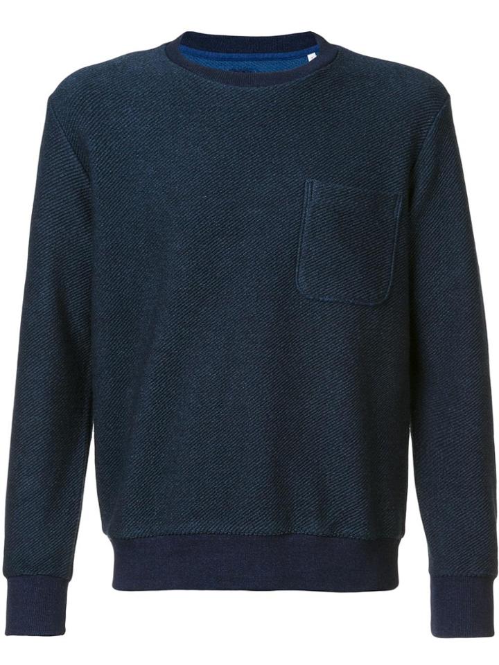 Blue Blue Japan Chest Pocket Sweatshirt