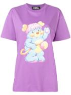 Jeremy Scott Loose-fit Printed T-shirt - Purple