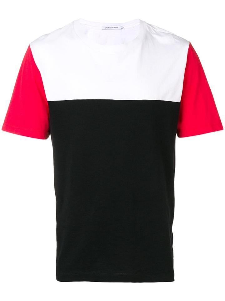 Calvin Klein Jeans Colour Block T-shirt - Black
