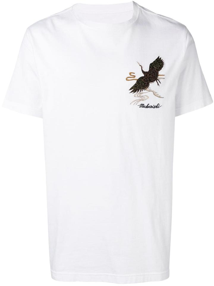 Maharishi Embroidered T-shirt - White