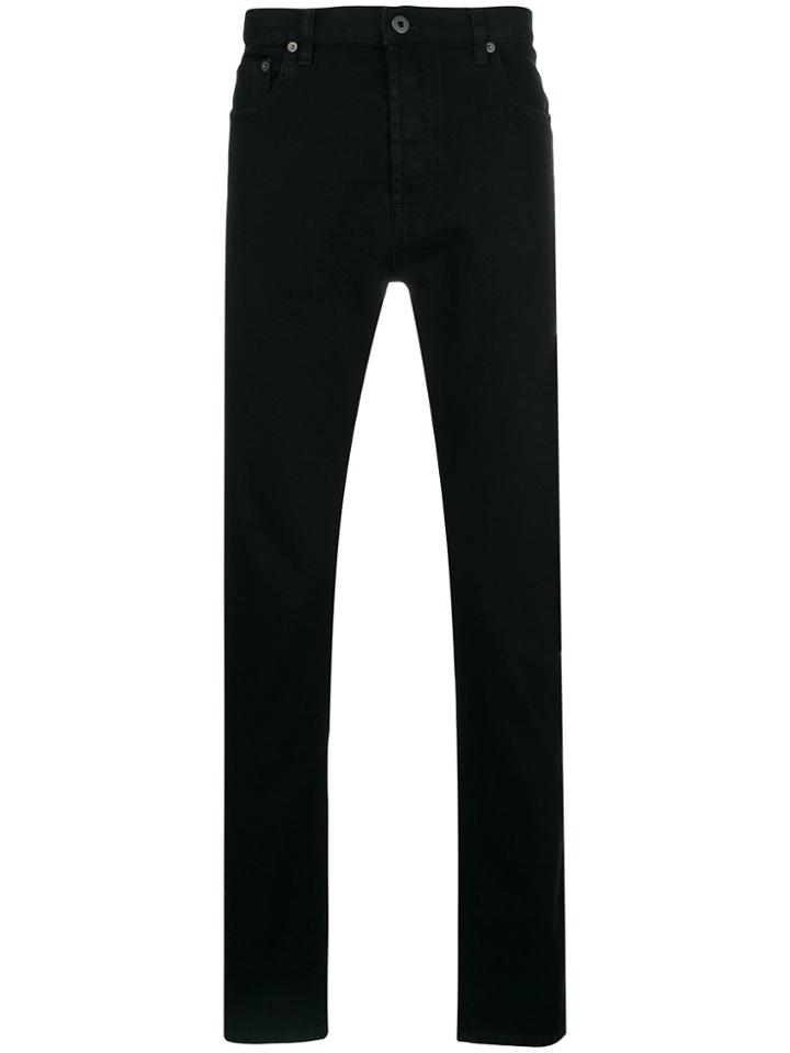 Valentino Vltn Straight-leg Jeans - Black
