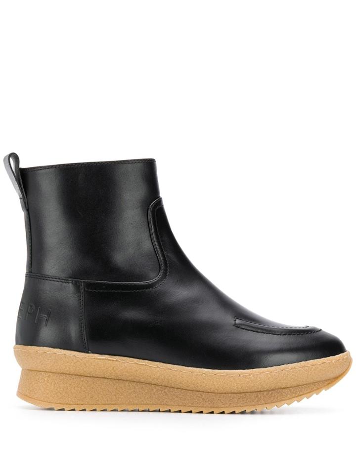 Joseph Eva Mugello Ankle Boots - Black