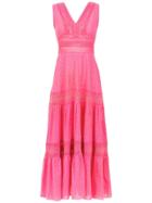 Cecilia Prado Taísa Knit Dress - Pink & Purple