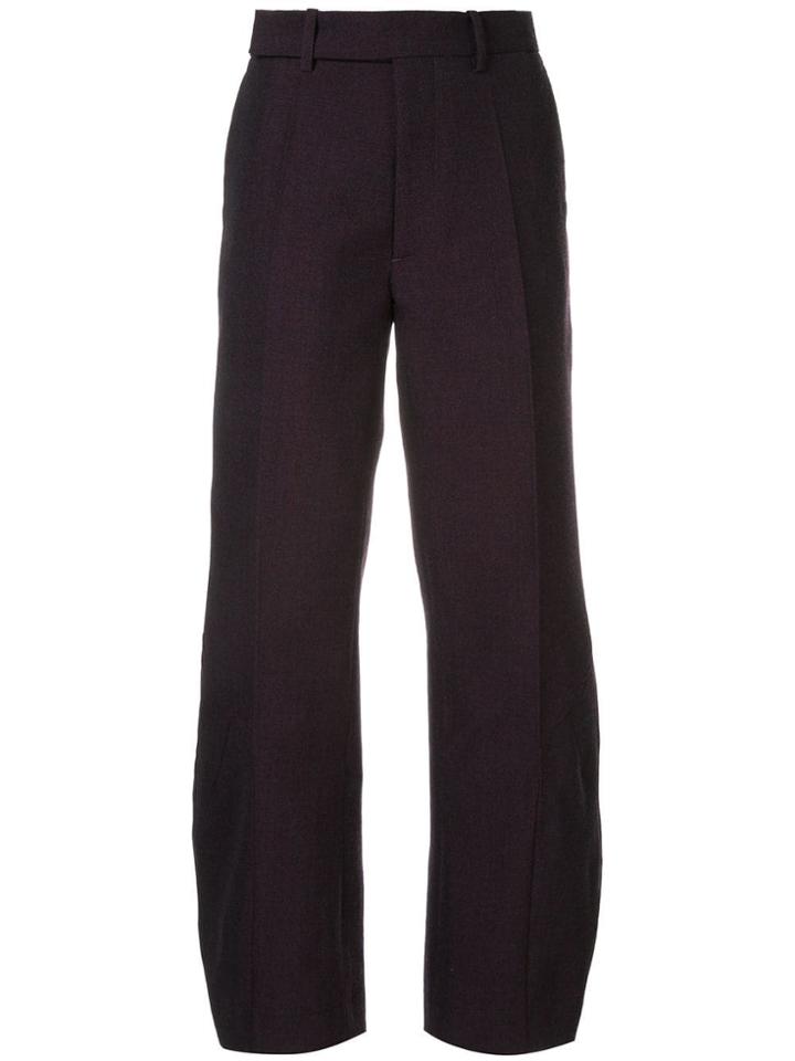 Namacheko Tailored Trousers With Oval Hem - Purple
