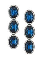 Stella Mccartney Embellished Stone Earrings - Metallic