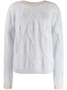 Forte Forte Cable-knit Jumper - Neutrals