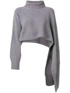 Dorothee Schumacher Roll Neck Sweater Scarf - Grey