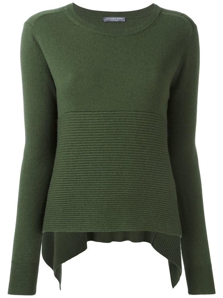 Alexander Mcqueen Loose-fit Jumper, Women's, Size: Xs, Green, Cashmere