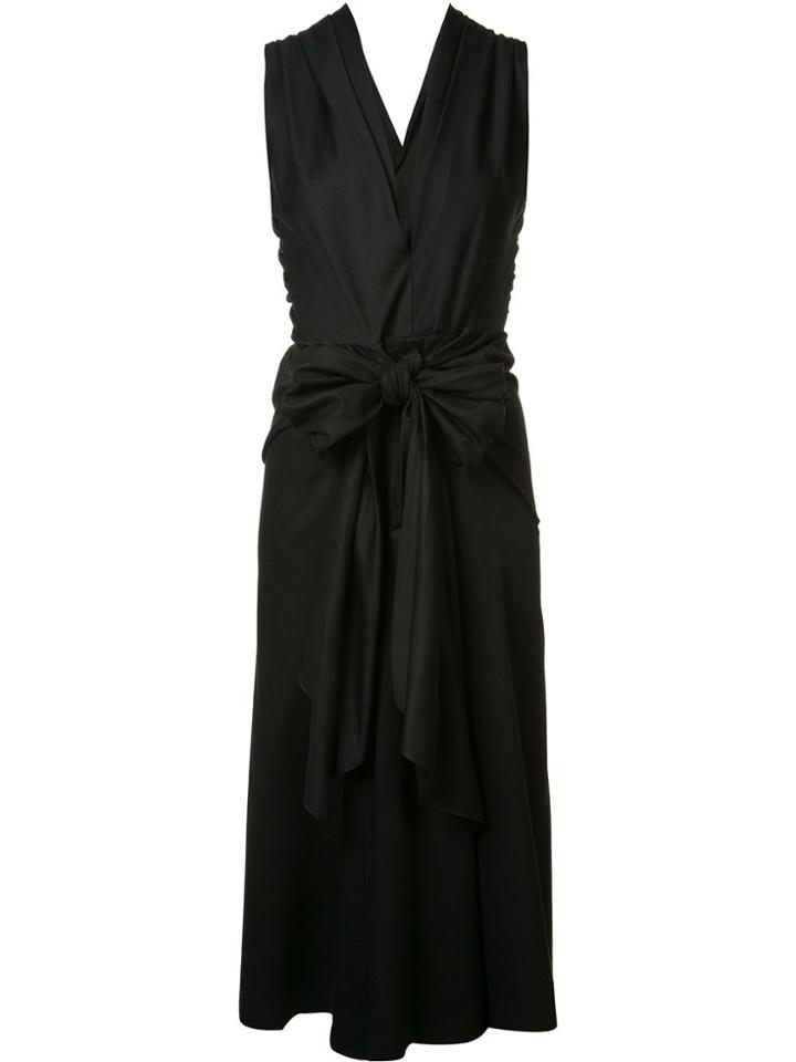 Tome 'drill Bow Front' Dress - Black