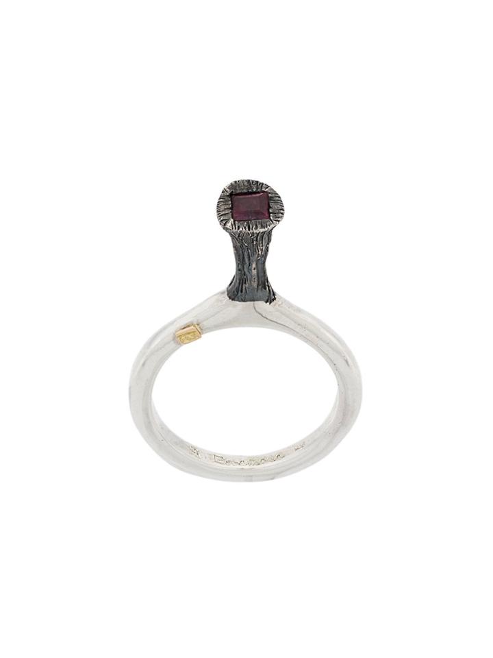 Rosa Maria Kamar Ring - Metallic