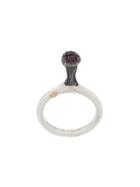 Rosa Maria Kamar Ring - Metallic