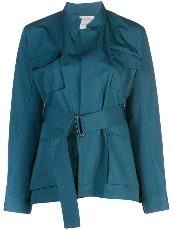 Maison Rabih Kayrouz Belted Jacket - Blue