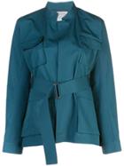 Maison Rabih Kayrouz Belted Jacket - Blue