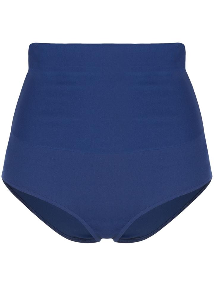 Eres High-rise Bikini Bottoms - Blue