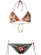 Anjuna - Floral Print Bikini Set - Women - Polyamide/spandex/elastane - L, Women's, Polyamide/spandex/elastane