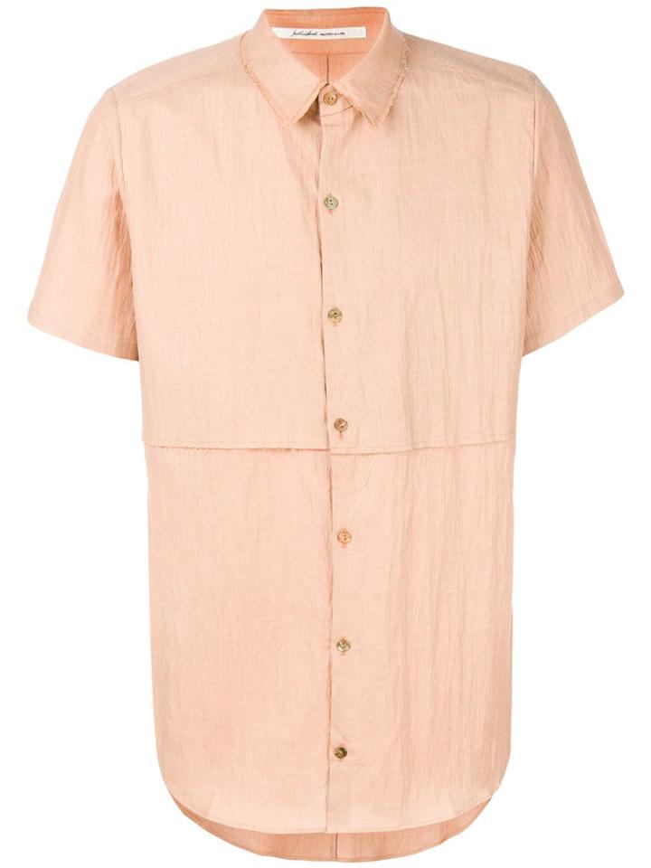 Individual Sentiments Layered Shortsleeved Shirt - Neutrals